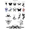 Affiche thème "papillon"