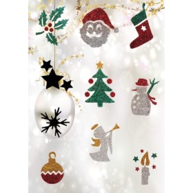 KIT 20 TATTOO PAILLETTES DE NOEL