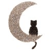 Pochoir "cat on the moon"