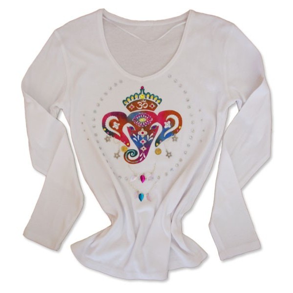 Pochoir customisation ganesh elephant hindou