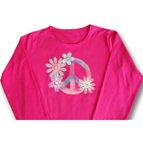 Pochoir peace and love pour decoration