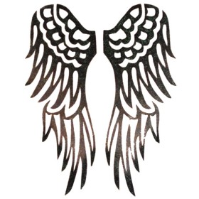 Pochoir ailes d ange pour customisation