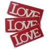 Pochoirs adhefifs motifs love