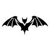 POCHOIR TATTOO CHAUVE SOURIS