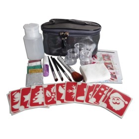 Kit 20 tattoo paillettes de noel