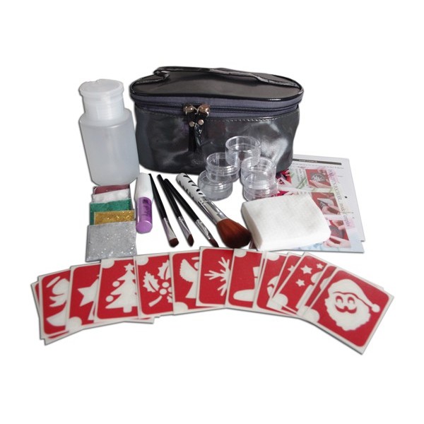 Kit 20 tattoo paillettes de noel
