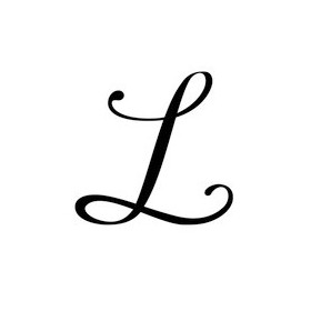Pochoir lettre L